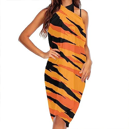 Women Swimwear Pareo Beach Cover Up Bikini Sarong Swimsuit Wrap Skirts - color: Color222
