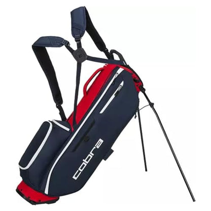 Cobra Ultralight Pro Stand Golf Bag - color: Club Navy/Strong Red