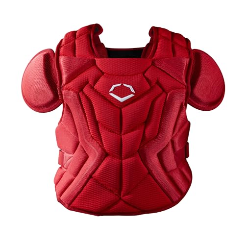 EvoShield Pro-SRZ™ 2.0 Baseball Catcher’s Chest Protector - color: Scarlet, size: Intermediate