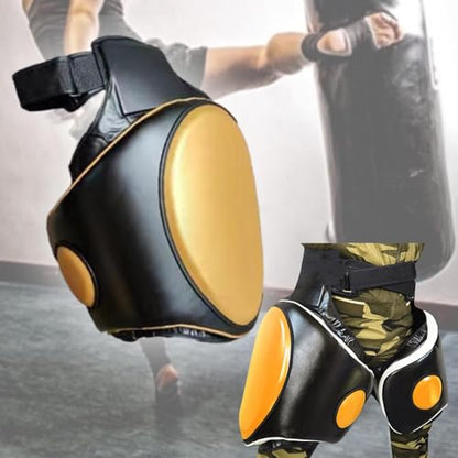 Colaxi Kick Boxing Thigh Pad,Kicking Striking Body Pad,Kickboxing Muay Thai Kickboxing Women Men Workout,Boxing Training Foot Target - color: left black