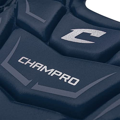 Champro Optimus MVP Chest Protector - color: Navy, size: 13.5"
