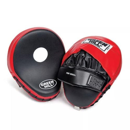 Green Hill Focus Mitts Boxing Pads - color: Red/Black