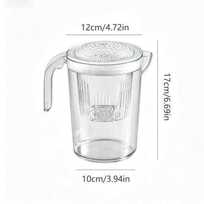 Transparent Hatch Box, Fish Isolation Nursery Cup, Aquarium Fry Safety Breeder Container, Multi Species Separation Chamber Tool, Acrylic Viewing Design, Tank Care Accessory for Shrimp Cichlid