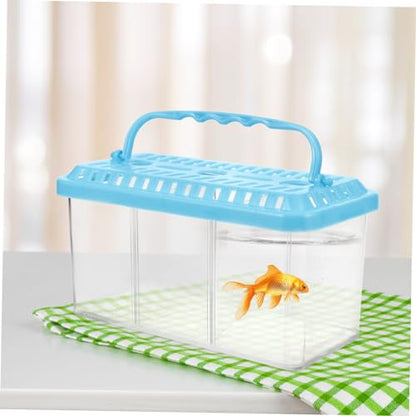 VICASKY Transparent Fish Breeding Box Multi Functional Isolation Tank for Fish Betta Shrimp Design for Easy Observation Aquarium Breeder Container