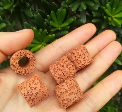 30 Pcs Aquatic Water Plant Fixed Rings, Aquarium Plant Anchors Fish Tank Plant Holder Rings Gravity Ring Fixed Cup, Landscape Ceramic Plant Pot Ring Tool Aquarium Decoration (30)