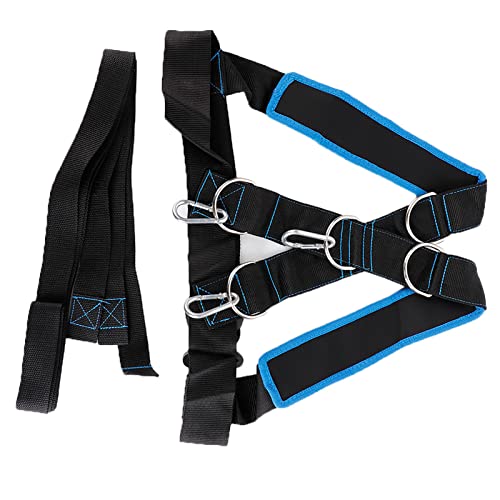 Durable Speed Running Harness Resistance Band Strong Metal Hooks for Body Training for Strength Training Enthusiasts