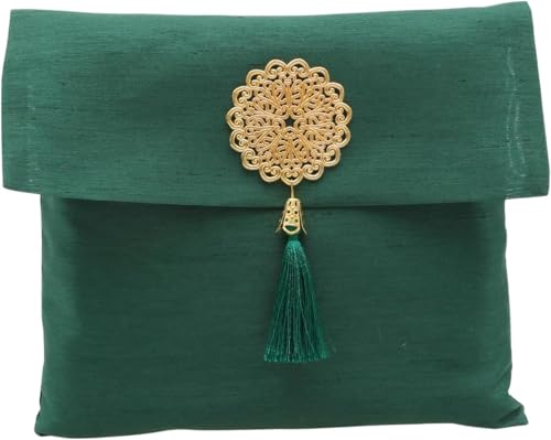 Premium Area Rug for Islamic Prayers - Muslim Prayer Mat and Rug for Men with Arabic Gifts - Traditional Islamic Prayer Rug Islam - سجادة صلاة Included - color: Emerald