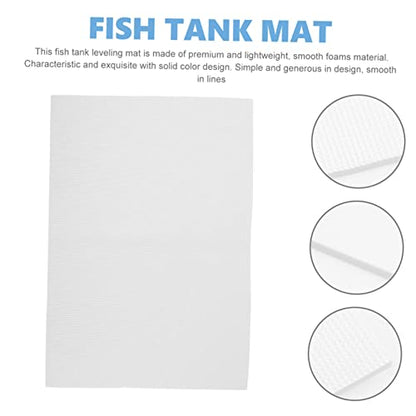 balacoo Fish Tank Cushioning Mat Thickened Non Slip Pad for Aquariums Fish Tank Pad for Better Insulation and Comfort for Betta Fish and Reptile Terrariums