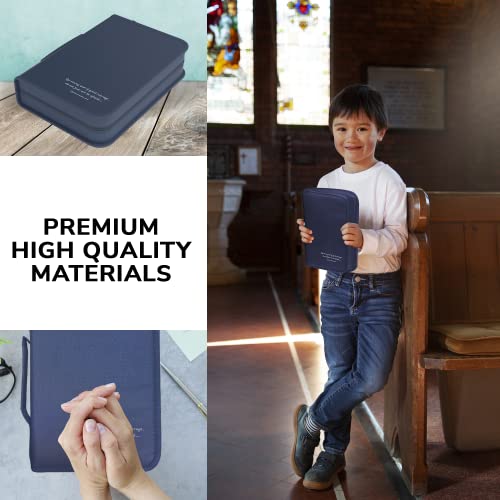 DEHITE Bible Cover for Men - Large Bible Cover Cases for Men Christian Gift