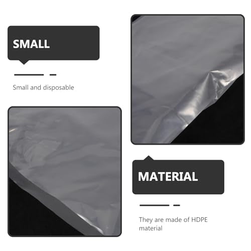 50pcs Fish Shipping Bags, 16'' x 6.3'' 12mil Clear Transport Shipping Bags Container for Small Fish and Shrimp Freshwater & Saltwater Use