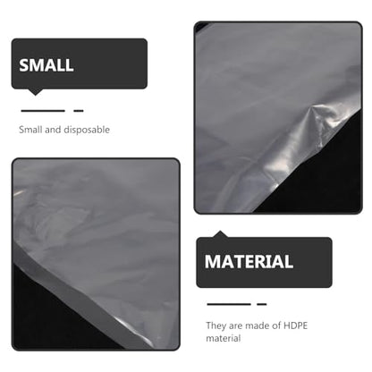50pcs Fish Shipping Bags, 16'' x 6.3'' 12mil Clear Transport Shipping Bags Container for Small Fish and Shrimp Freshwater & Saltwater Use