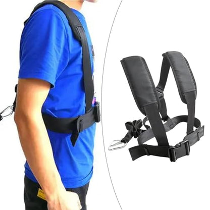 Exercise Sled Harness - Tire Pulling Strap, 59 inch Nylon Resistance Band for Strength and Speed Training