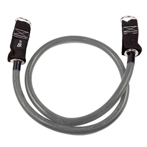 GoFit Resistance Training Power Tubes - color: Gray, size: 90 lb
