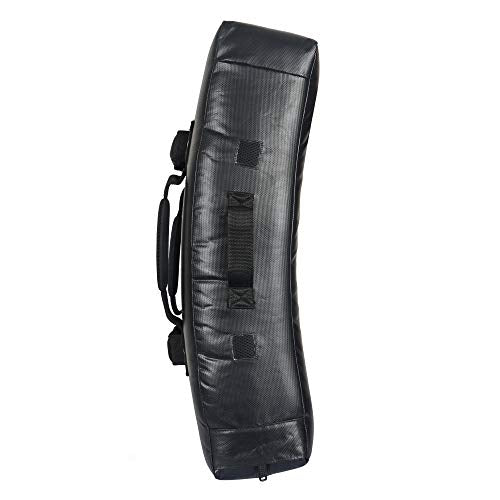 MACS Curved kick shield Thai pad for training Martial Arts punches and kicks blocking surface, strike body sports shield Adult Size 28"x15" and Kids Size 24''x13''- 1 Piece