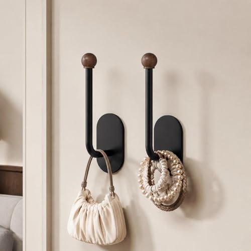 2 Pieces Boxing Glove Wall Hook Display Rack Punching Dryer Stand Carbon Steel Construction Easy to Install Suitable for Training Room Home Gym B - color: Black