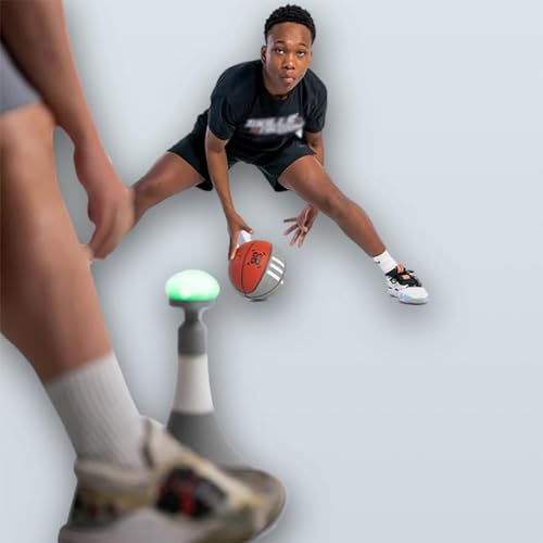 TsoLay Sports Agility Training Lights, 3 Pcs Reaction Light System with Built in 500mAh Battery Capacity, 3 Light Colors, Ideal for Coaches, Gyms, Individual Athlete Workouts, Physical Training