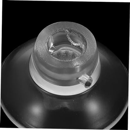 VICASKY 50pcs Aquarium Feeder Cups Fish Bowl Holders Fish Feeder Attachment Tanks and Aesthetic Design for Aquarium Needs - size: 2.60X2.60X1.50CM