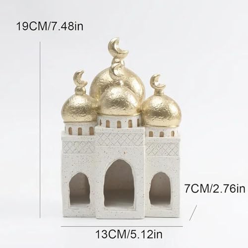Ramadan Home Decor Islamic Gift 2026 Mosque Tower Arabic (Original Product) - style: Islamic