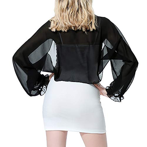 Sunscreen Long sleeves shawl UV Protection Sleeves Shawl Arm Sleeves for Women Golfing Riding Outdoor Activities - color: A-black