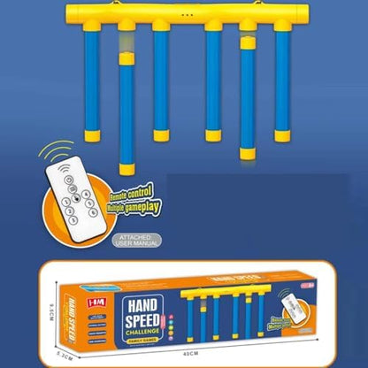 2026 Upgraded Reflex Drop Sticks Challenge Game – Hand Speed & Reflex Training, 3 Adjustable Speed Modes, Rechargeable Toy for Kids, Teens & Adults, Family Party Fun