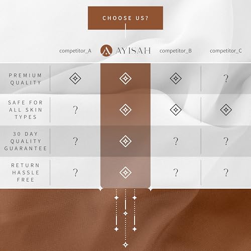 Chiffon Hijab Scarf for Women - Chiffon Hijab Muslim Headscarf Shawl - Soft Fashion Scarf Muslim Headscarf Shawl - color: Light Brown