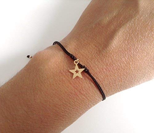 Moon and Star Friendship String Bracelet for 2 Gift for Friends
