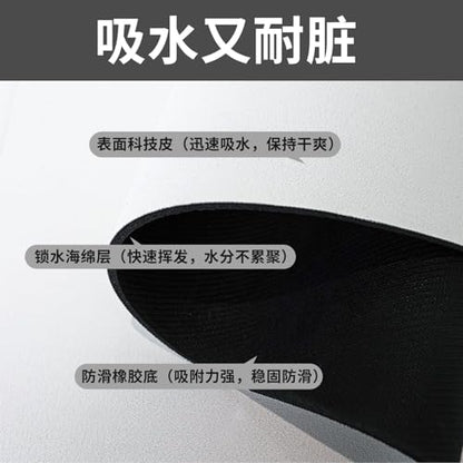 Funny Dog Pet Feeding Mat 40x60cm Absorbent Leather Dog Cat Food Mats Non-Slip Dog Bowl Mats for Food and Water, Quick Dry Pets Placemats for Cats and Dogs Water Bowl - size: 40x60cm
