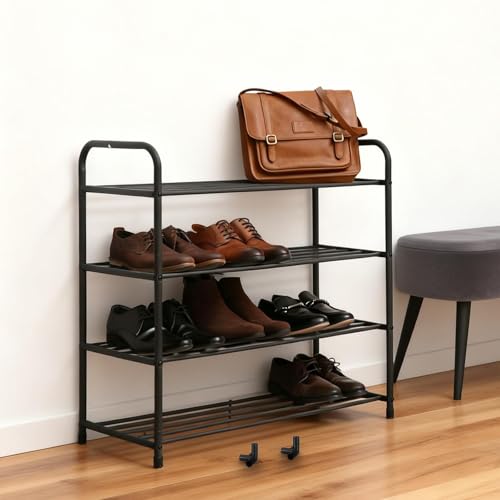 VOSAREA 20pcs Shoe Rack Connectors: Modular 11mm Tube Joints - Diy Storage Rack Connectors for Wardrobe Organizer - Replacement Parts for Closet Shoe Shelving Systems