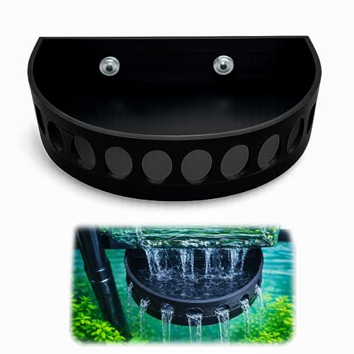 Aquarium Filter Baffle, Universal HOB Filter Compatible, Slow Flow Design for Betta Fish and Shrimp Tanks, 2 Suction Cups for Easy to Install Aquarium (X-Large) - size: X-LARGE