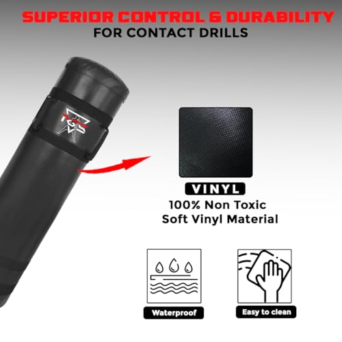 UNFILLED Football Tackling Dummy Heavy Duty - Great for Tackle Football Contact Drills, Kickboxing, Martial Arts & Sports Training.
