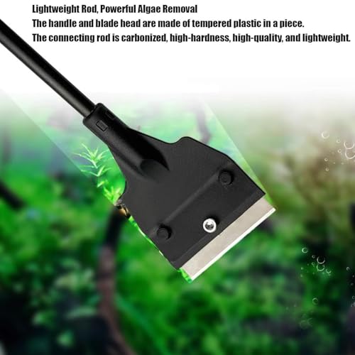 Aquarium Scraper Tool Handheld Sand Flattening Gadget | Glass Scraper for Aquarium Cleaning for Hobbyists Enthusiasts Photography Restaurant Cafe Living Room