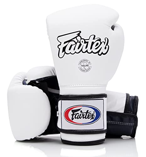 Fairtex BGV9 Boxing Gloves with Deodorizer Inserts | Mexican Style Glove for Hard Hitters + Odor & Moisture Absorber for Boxing, MMA, Muay Thai | Perfect Bundle for Clean & Durable Gear