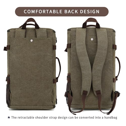 gym duffel bag backpack wrestling bag with shoe compartment 4 kinds of back method waterproof sports walking laptop - color: C-green