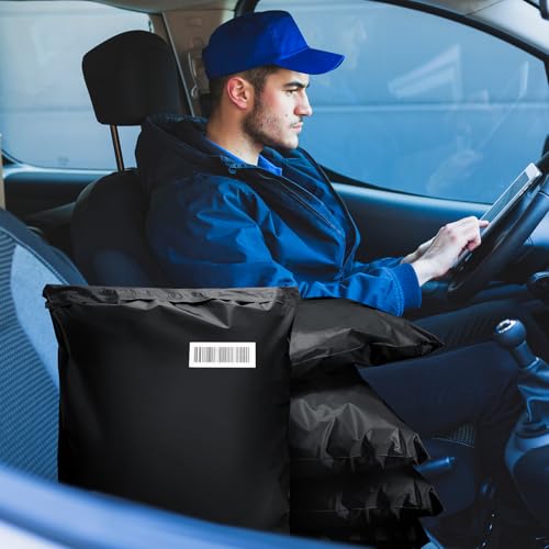 Famagic Black Poly Mailers 17x21 for Clothes, Books and Shipping, 50 Pack | Self Seal Large Shipping Bags, Waterproof Mailing Bags, Tear-Proof Shipping Envelopes, Strong Adhesive Packaging Bags - color: Black, size: 17x21