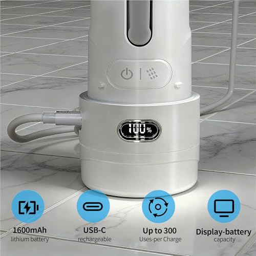 Portable Bidet for Travel,Personal Hygiene Sprayer Bottle - color: White