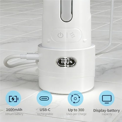 Portable Bidet for Travel,Personal Hygiene Sprayer Bottle - color: White