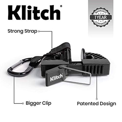Footwear Clip, Shoe Bag, Hang Extra Shoes Cleats Boots or Gear on Your Bag. - color: 1-Pack Black