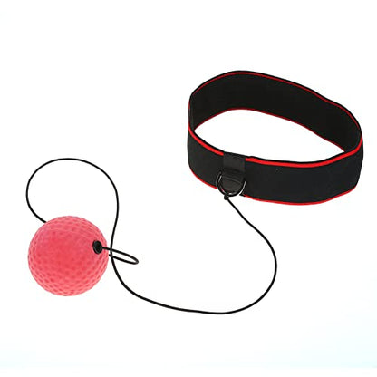 VGEBY Boxing Reflex Ball Set, Lightweigh Boxing Reflex Ball Headband Boxing Punch Exercise Ball Equipment for Reflex Speed Training