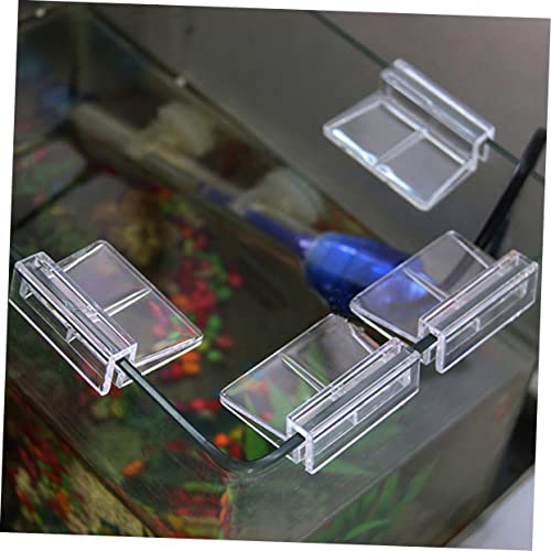 KESYOO 10Pcs Plastic Fish Tank Cover Brackets Support for Aquariums and Aquarium Accessories for Home Fish Tanks
