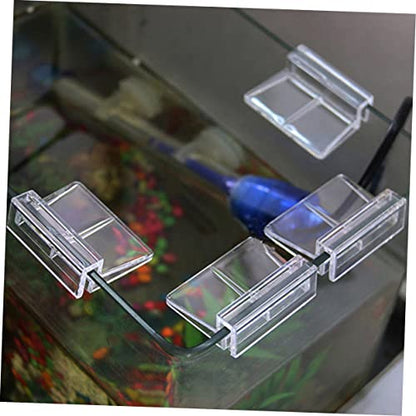 KESYOO 10Pcs Plastic Fish Tank Cover Brackets Support for Aquariums and Aquarium Accessories for Home Fish Tanks
