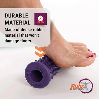 Due North Foot Rubz Foot Massage Roller, 0.4 Pound, Multi Colored (DNFM1) - style: Foot Roller