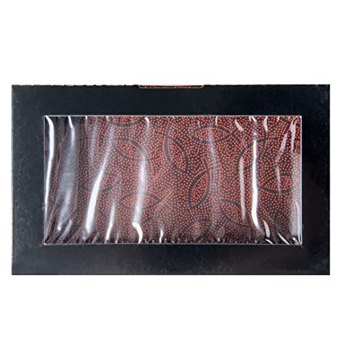 Restaurantware Sakura Vision 8 x 4.8 x 1.8 Inch Sushi Boxes 50 Disposable Take Out Boxes - Built-In Lid Clear Window Black Paper Rectangle Boxes For Sushi Maki Or Sashimi - size: Large