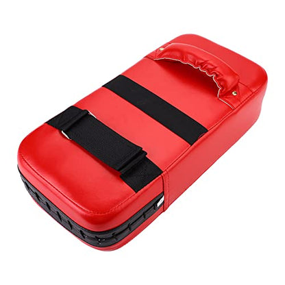 Taekwondo Kick Pad PU Muay Thai Pads MMA Karate Kick Pads Kickboxing Training Pads Martial Arts Punching Pads Leather Strike Kicking Pad