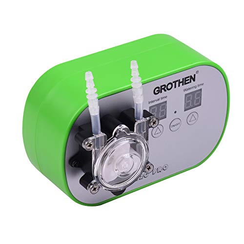 HUIOP Timed Dosing Peristaltic Pump Metering Pump Smart Watering Device Amount Timing Control with 5 Meter Hose 160ml/min for Aquarium Laboratory Home Office,Dosing Peristaltic Pump