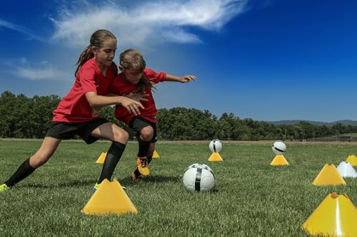 Kwik GoalSmall Disc Cones - color: Orange