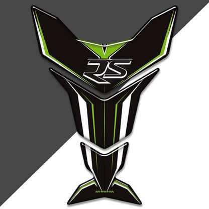 Motorcycle 3D Tank Pad Compatible with Triumph Street Triple Daytona 675 765R RS Stickers Gas Kit Knee Fish Bone Tank Pad Decals Fit for 675 765 R RS Stickers Decals Tank Protection Waterproof (A-10) - color: A-10
