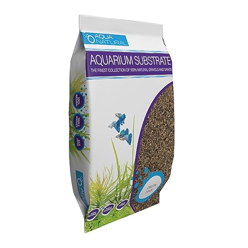 Aqua Natural Delta Sand 10lb Substrate for aquascaping, Aquariums, vivariums and terrariums (Pack of 4) - size: (Pack of 4)