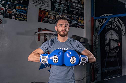 Pro Mex Professional Training Gloves V 3.0 - color: Blue, size: 16 oz