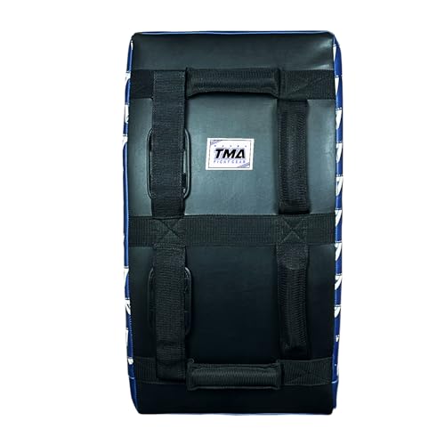 TMA Kick Shield Muay Thai Kickboxing, Boxing Mits, 60CM Large Heavy Curved Kicking Striking Body Pad, Target MMA Boxing Training, Martial Arts Kick Pad Karate & Taekwondo