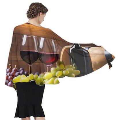 Chiffon Shawl Scarf Sarong And Sun Protective Shawl Long Lightweight Travel Scarf - color: Color193